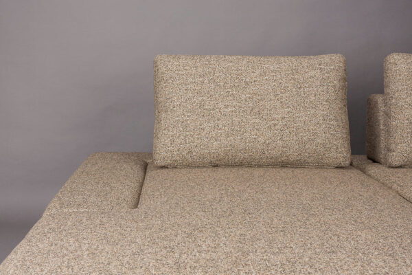 Dutchbone nurgadiivan Shelly Sofa Cinnamon Left Chaise Longue