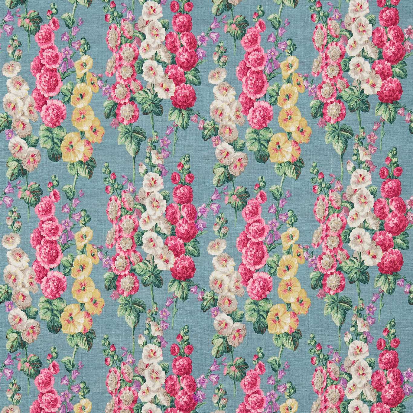 Sanderson kangas Hollyhocks