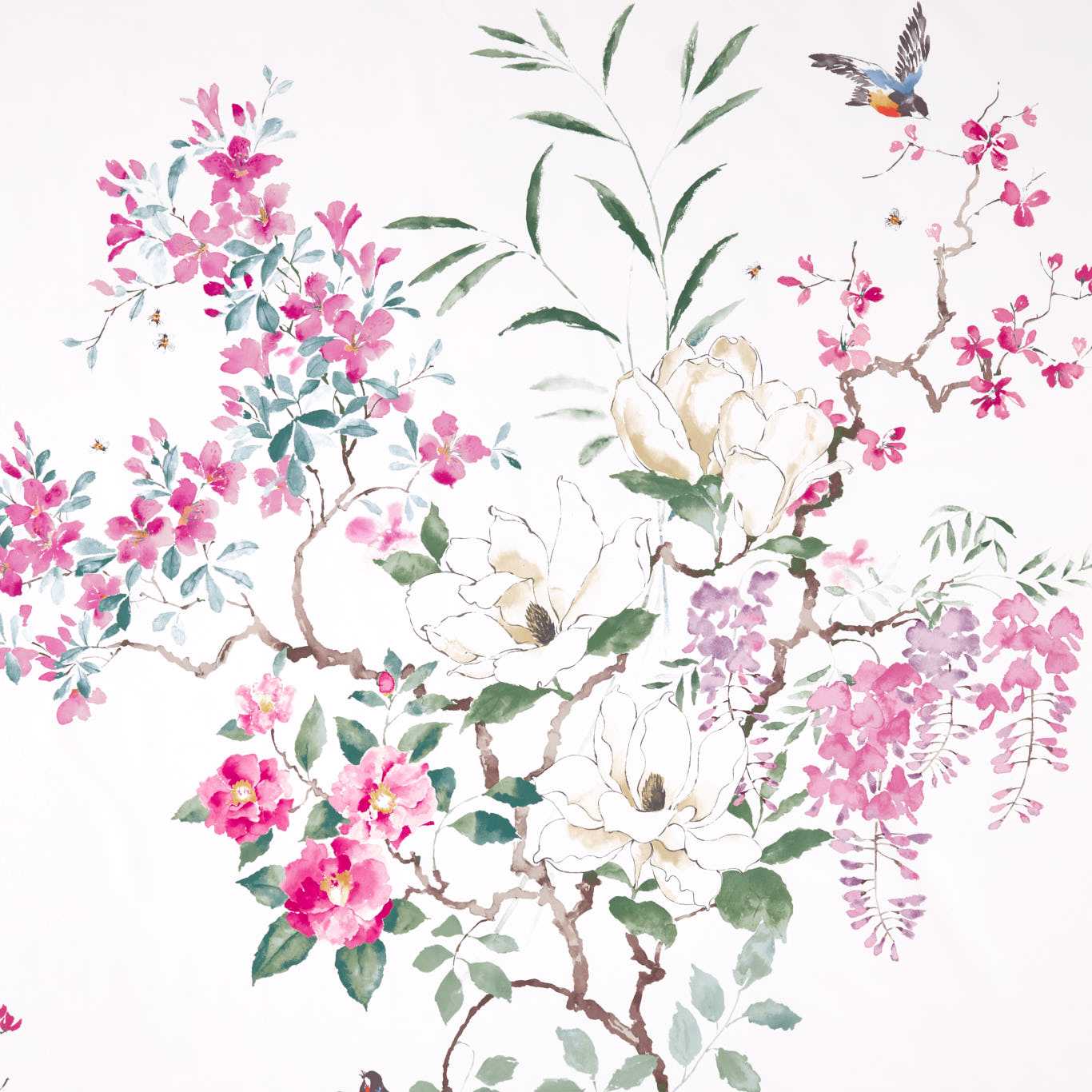 Sanderson kangas Magnolia & Blossom
