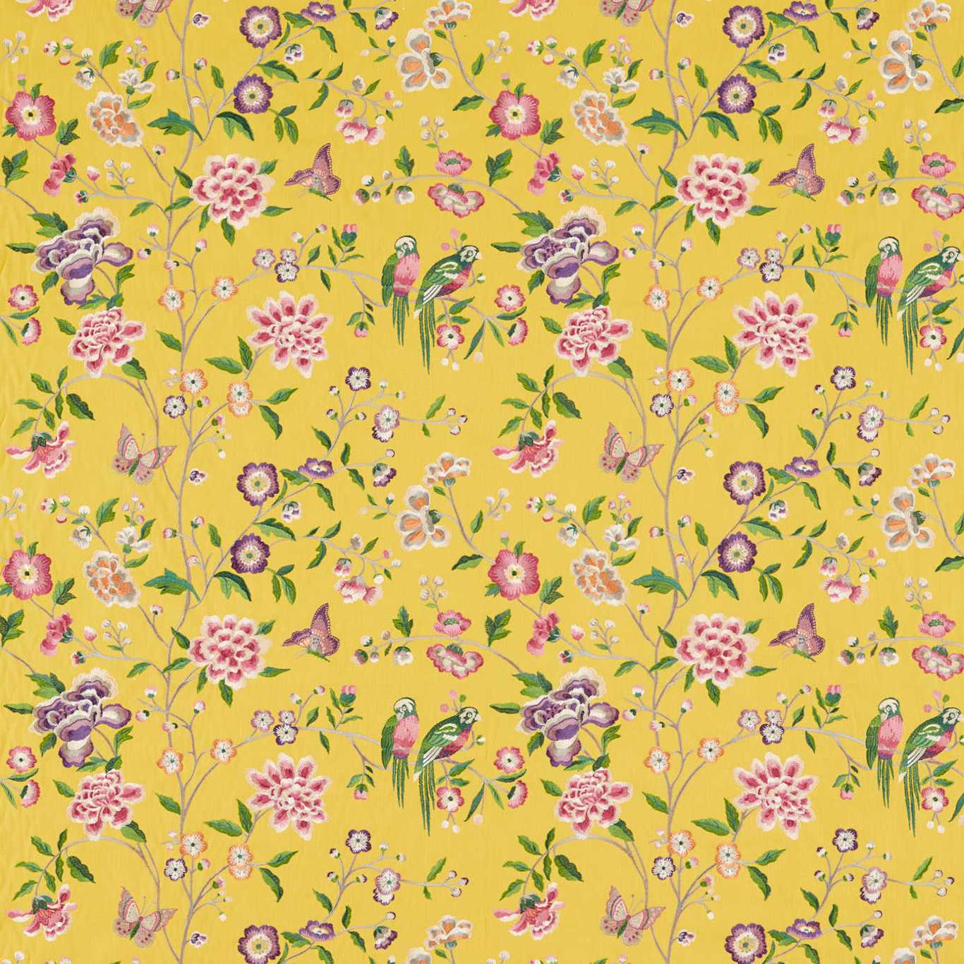Sanderson kangas Chinoiserie Hall