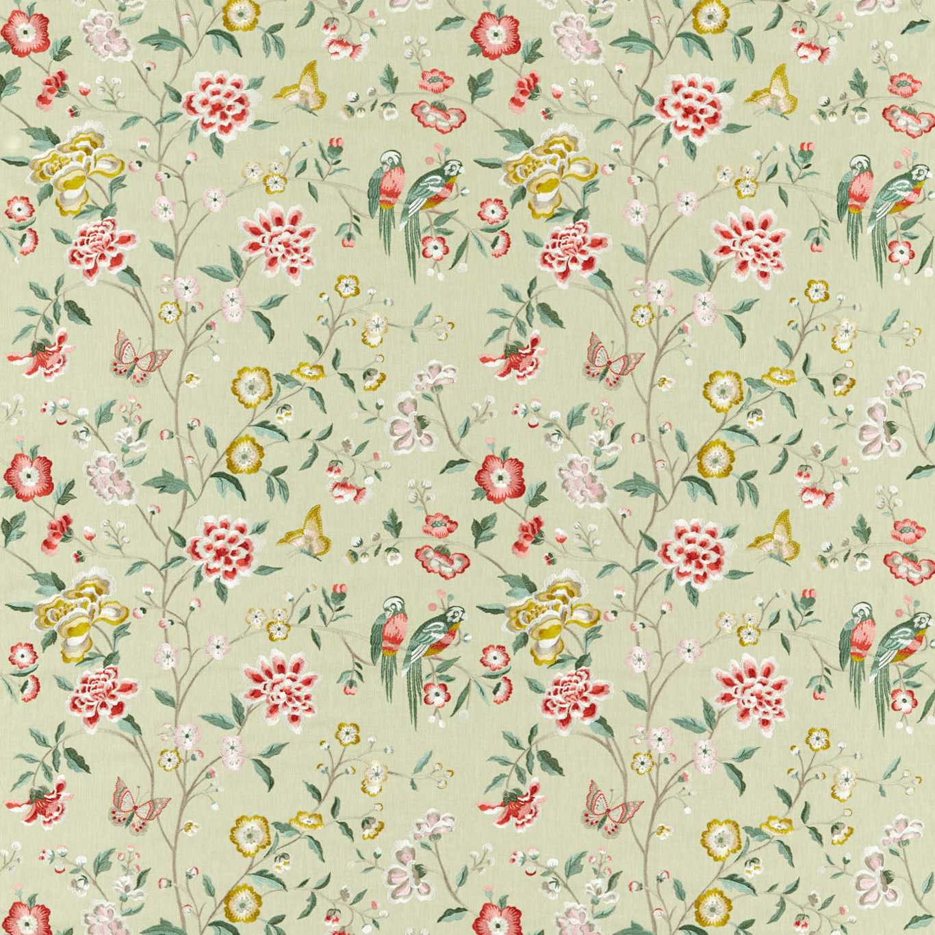 Sanderson kangas Chinoiserie Hall
