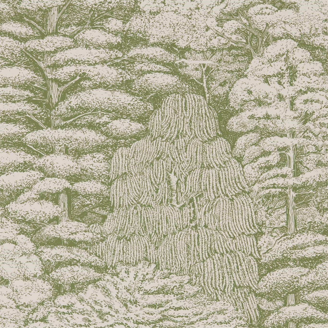 Sanderson tapeet Woodland Toile