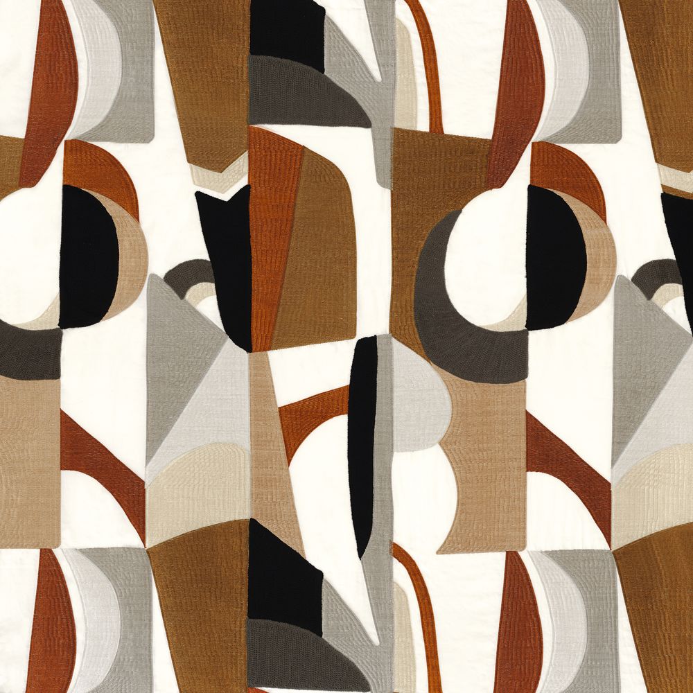 Casamance kangas Fascination Noir / Tabac