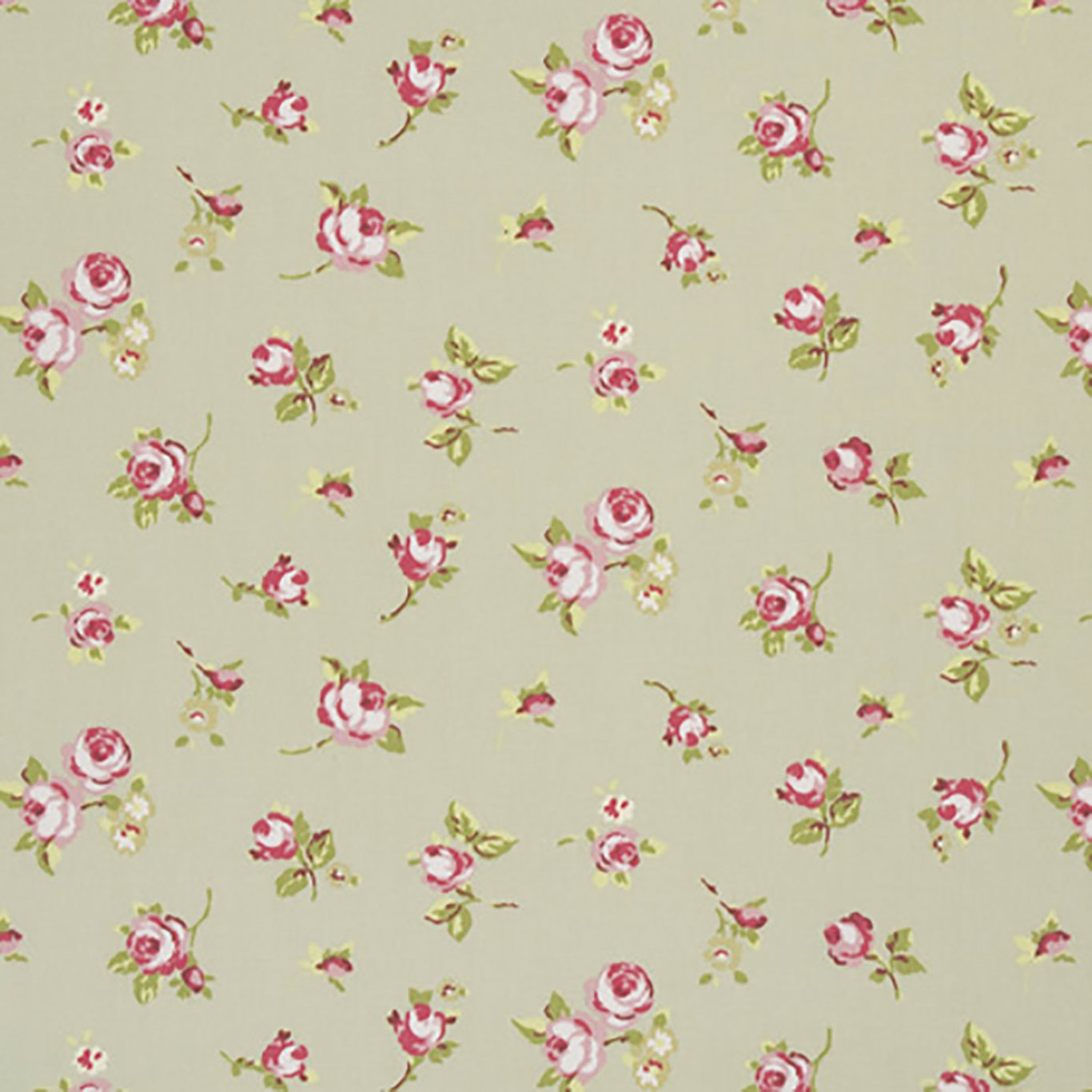 Clarke & Clarke kangas Rosebud