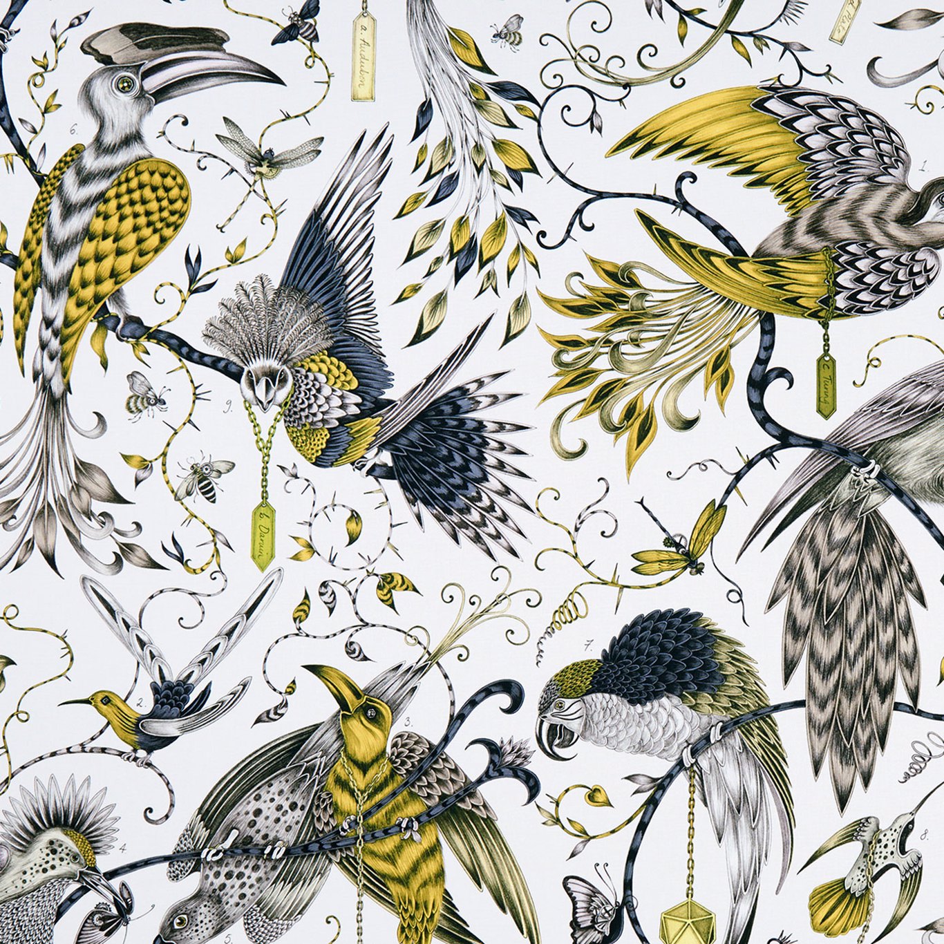 Clarke & Clarke kangas Audubon