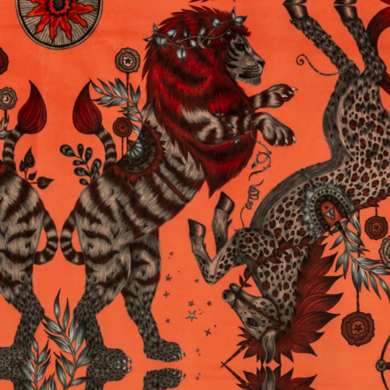 Clarke & Clarke kangas Caspian Velvet