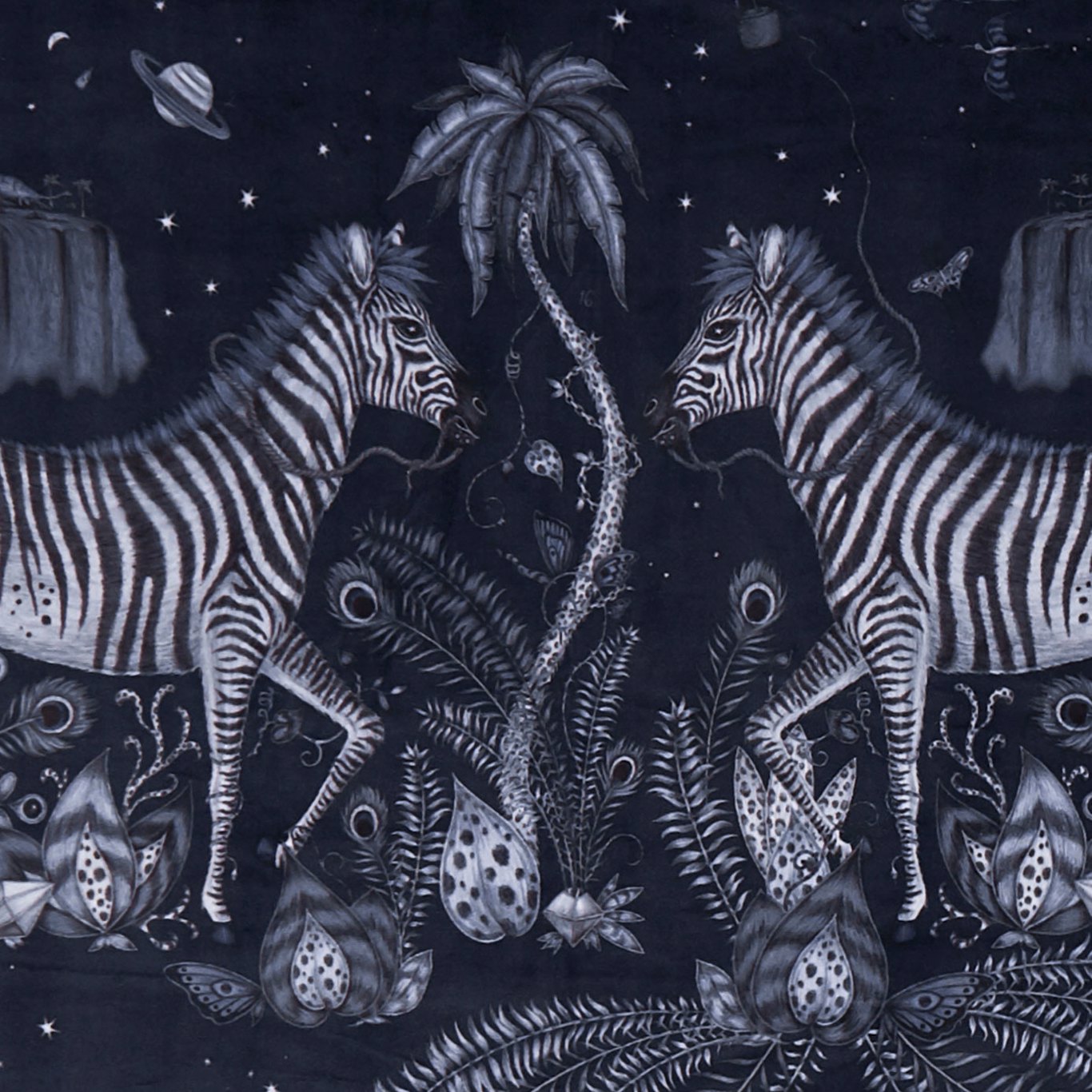 Clarke & Clarke kangas Lost World Velvet