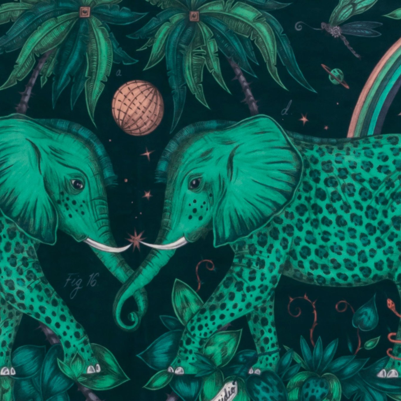 Clarke & Clarke kangas Zambezi Velvet