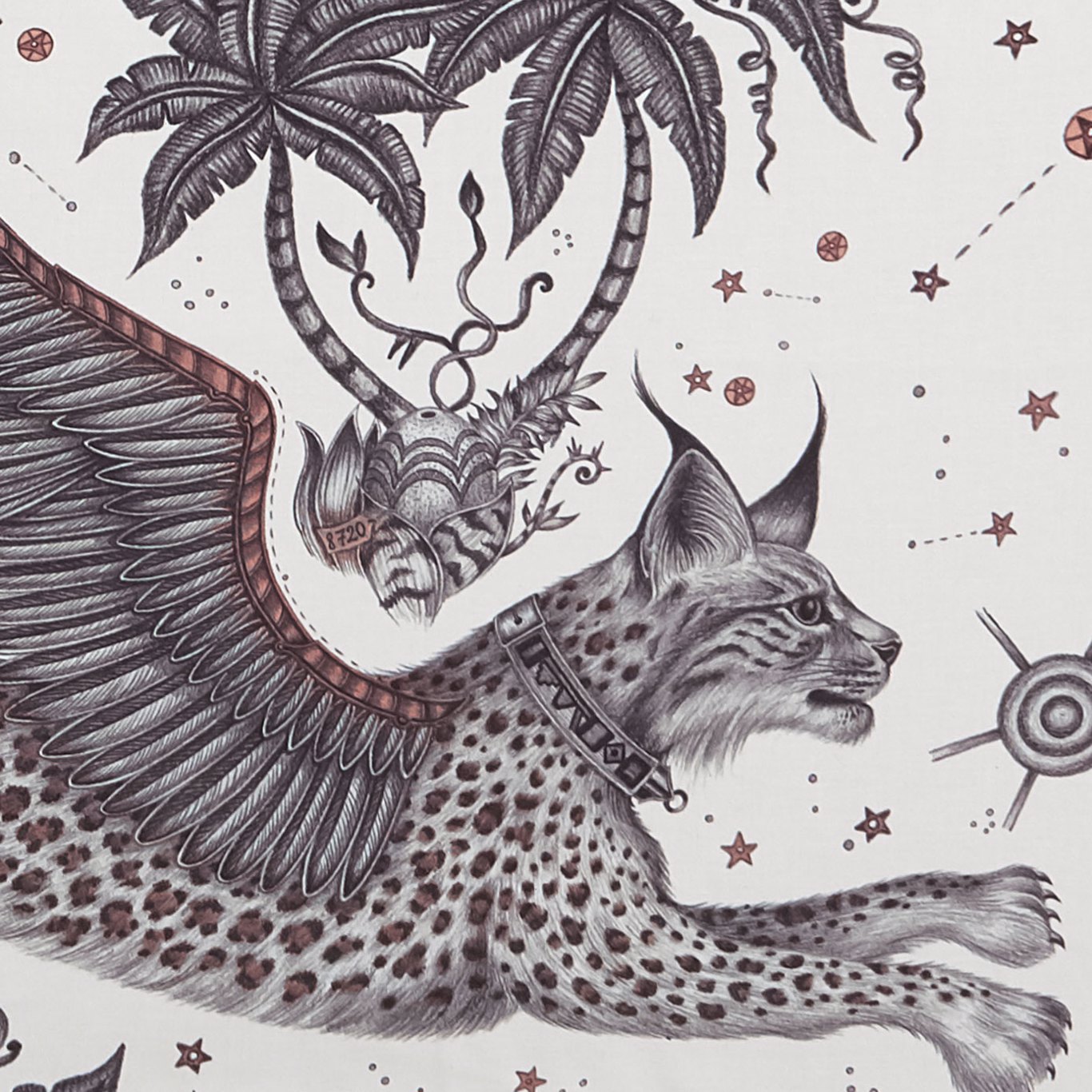 Clarke & Clarke kangas Lynx