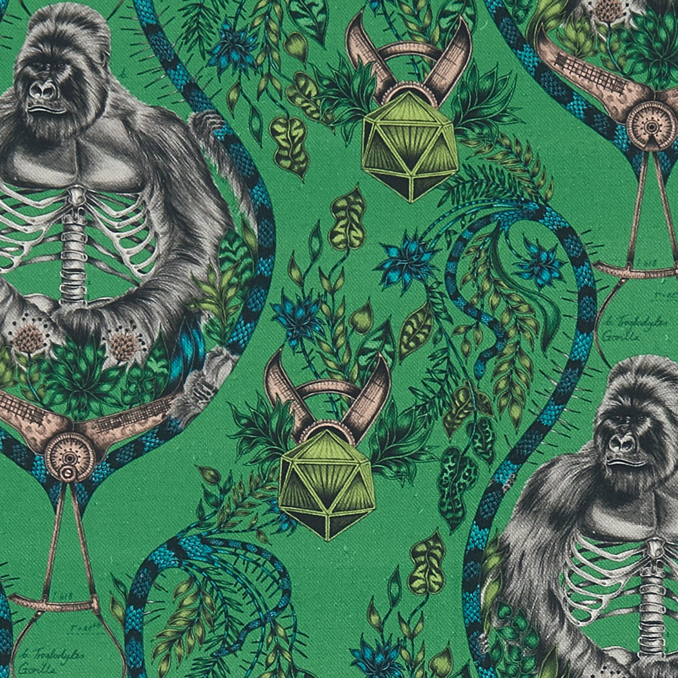 Clarke & Clarke kangas Silverback Linen