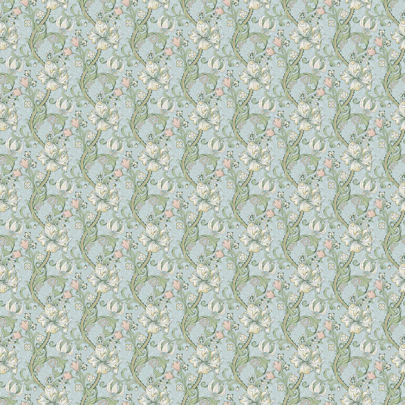 Clarke & Clarke kangas Golden Lily