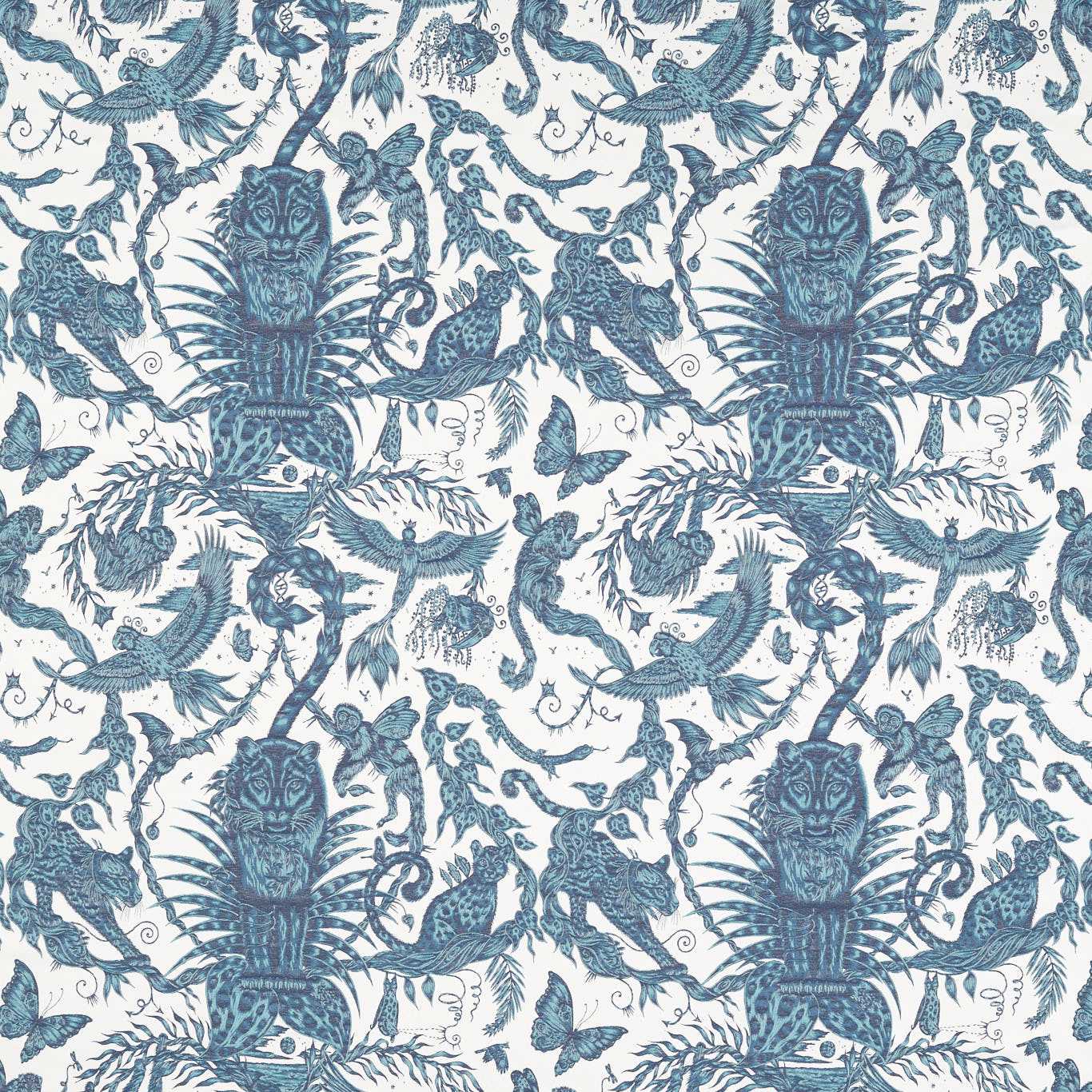 Clarke & Clarke kangas Bosque Dreams Jacquard