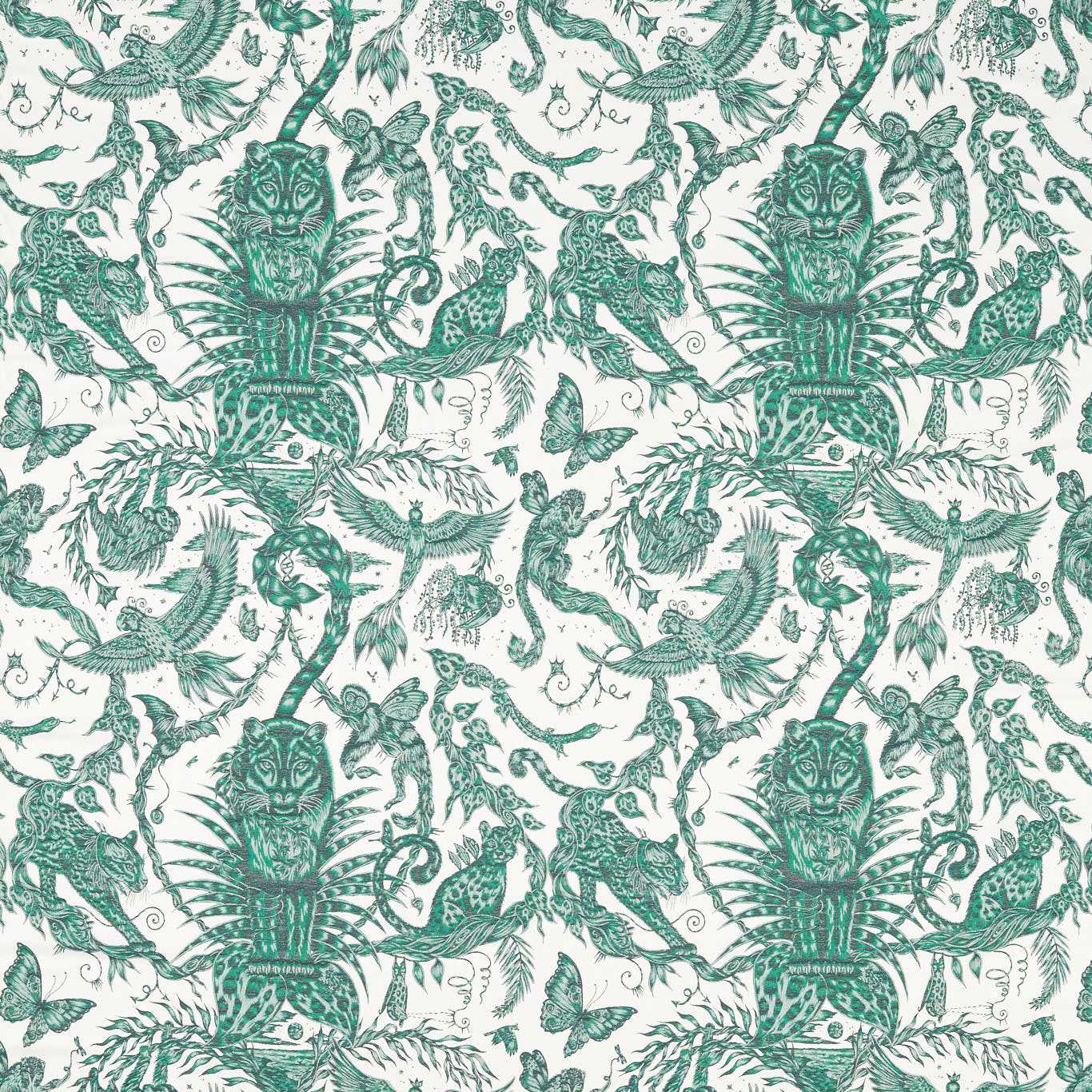 Clarke & Clarke kangas Bosque Dreams Jacquard