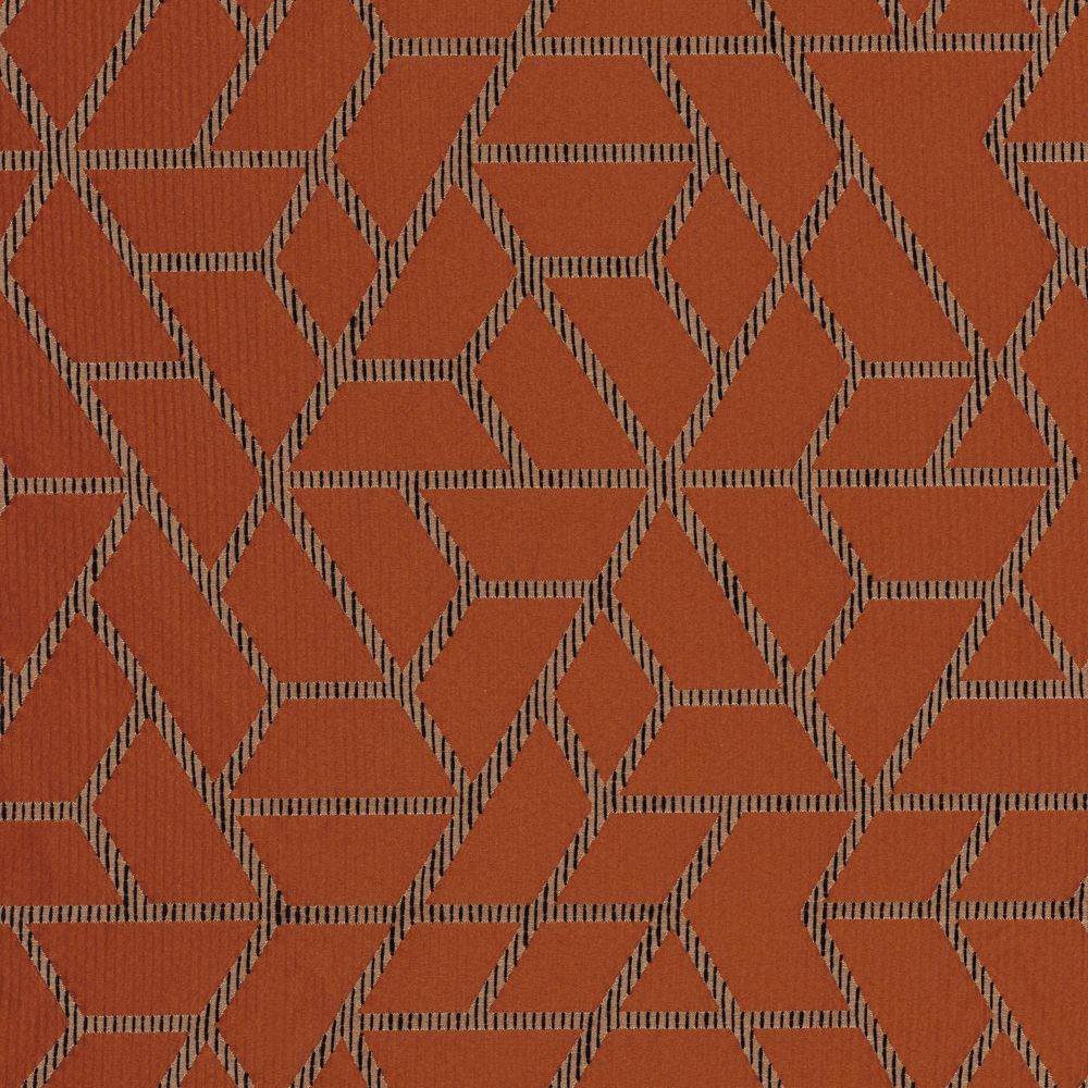 Casamance kangas Premiere Loge Orange Brulee