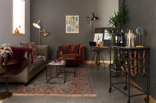 Dutchbone tugitool Flower Lounge Chair