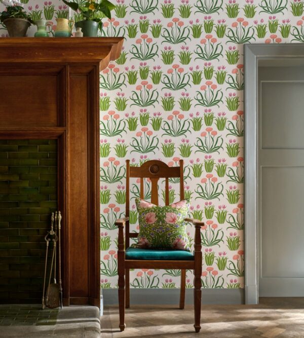 glade-morris-and-co-tulip-fields-wallpaper-217342-image02 Morris & Co. tapeet Glade