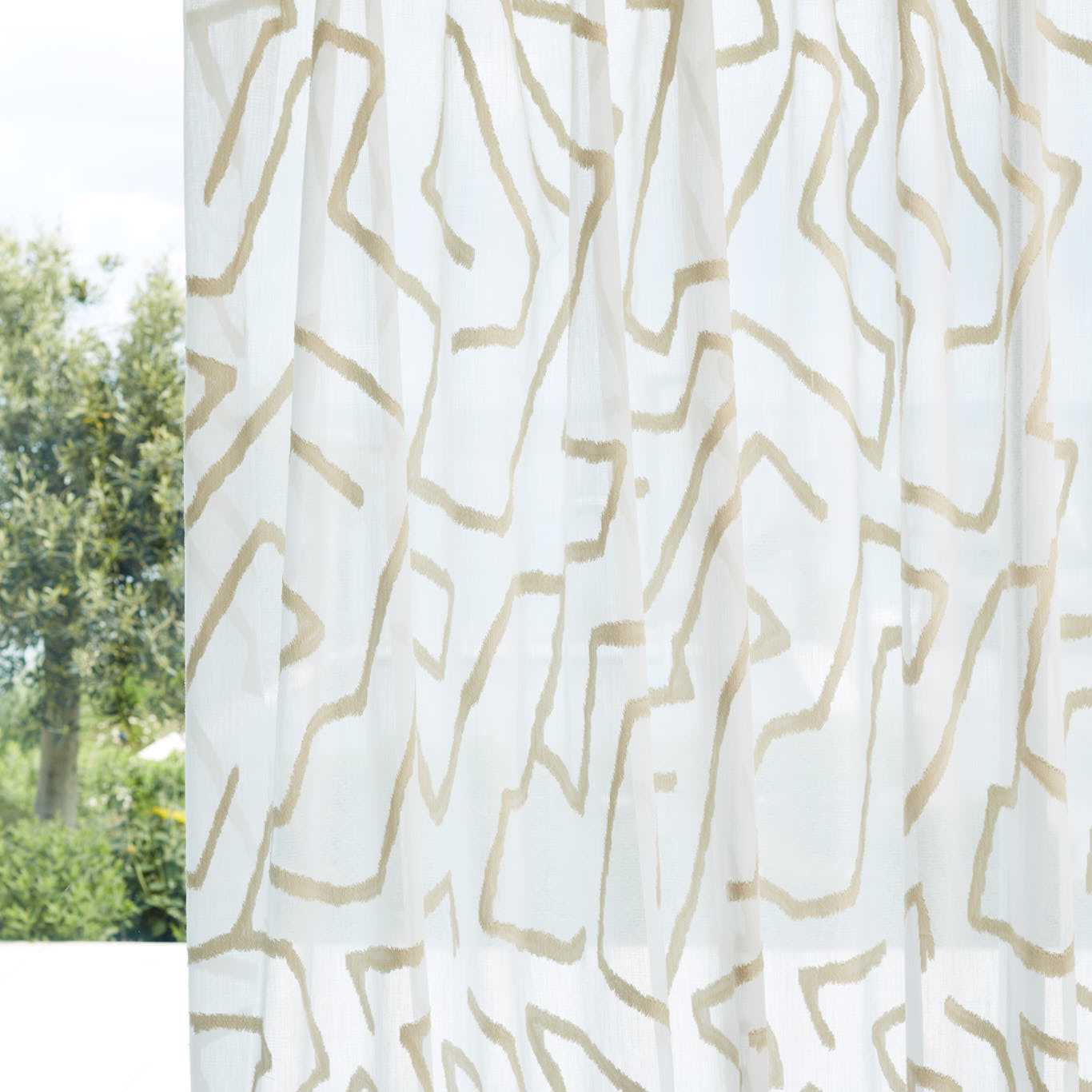 Harlequin kangas Melodic Sheer