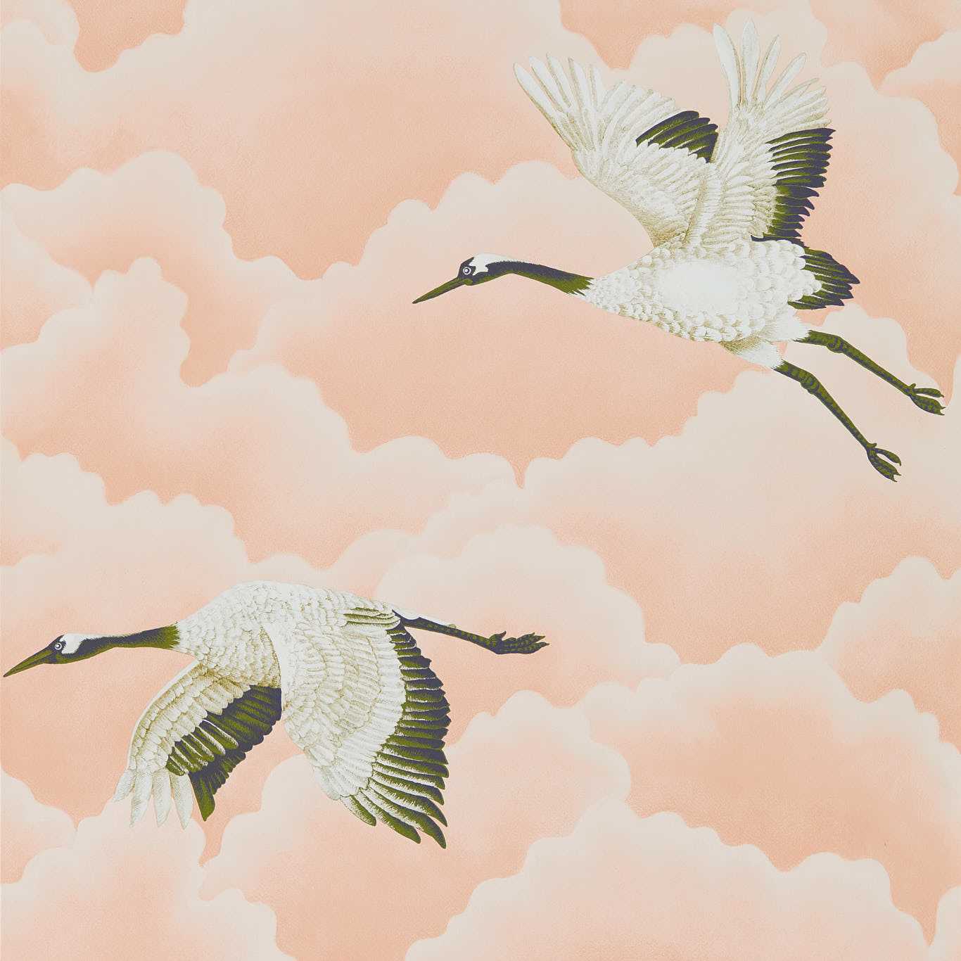 Harlequin tapeet Cranes In Flight Wide Width