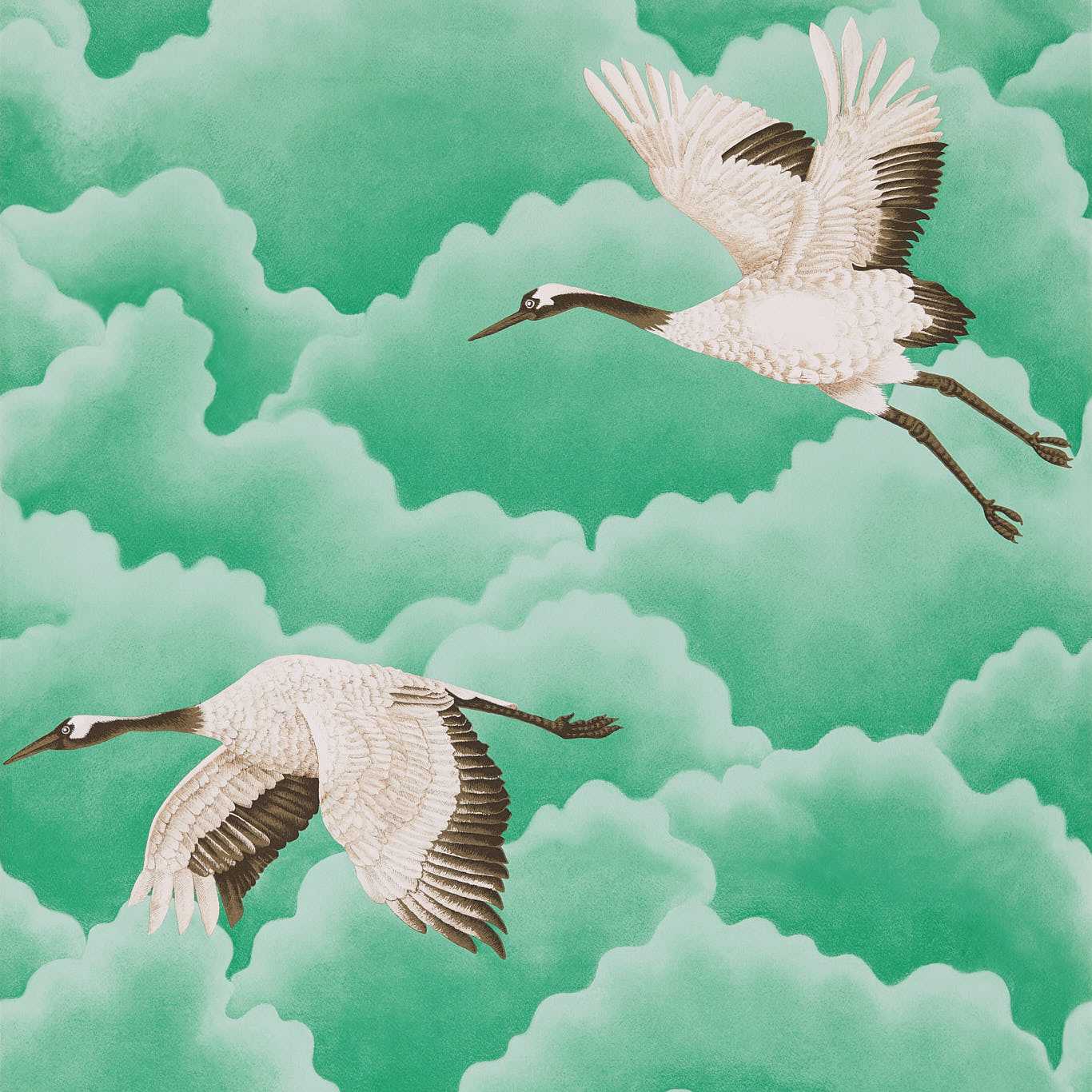 Harlequin tapeet Cranes In Flight Wide Width