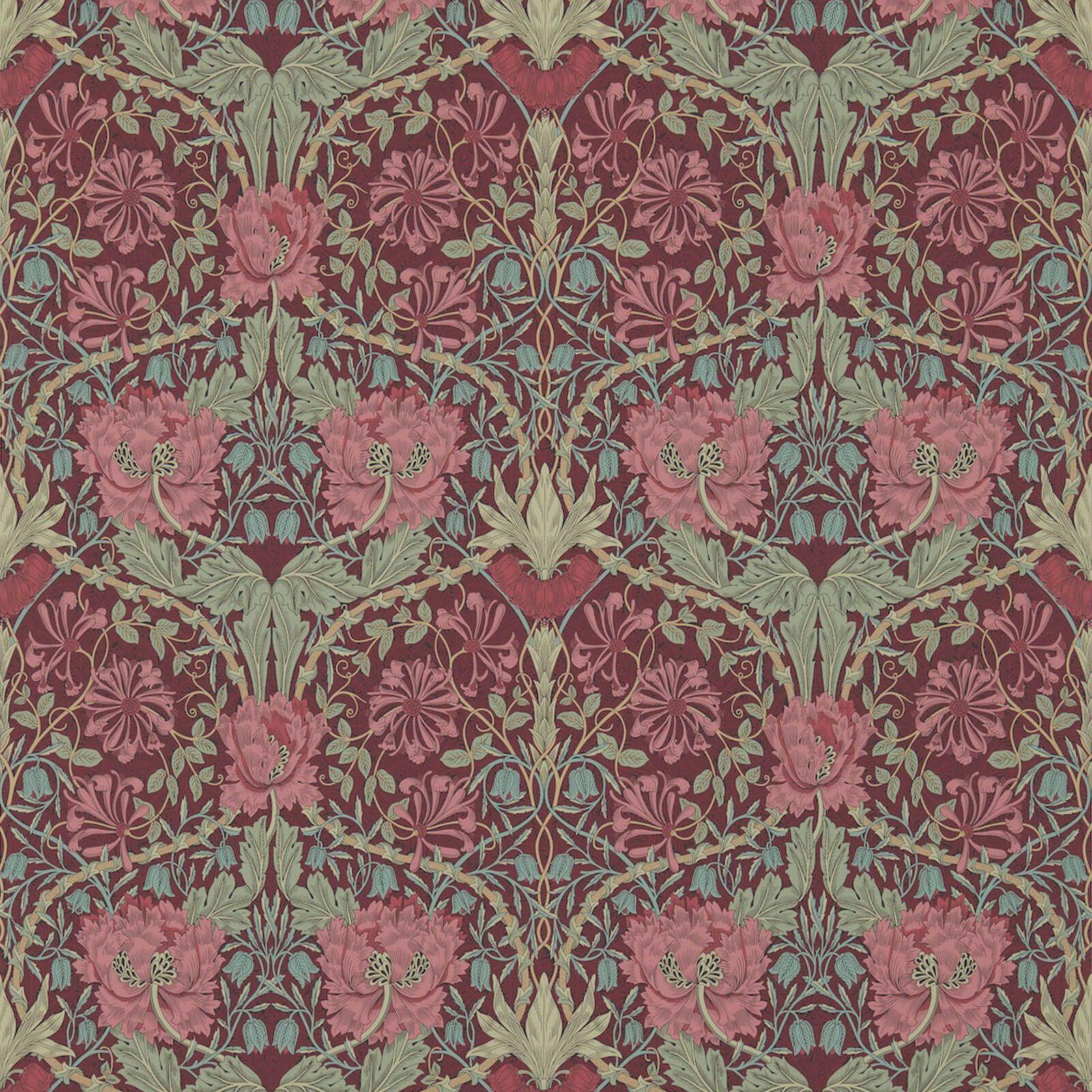 Morris & Co. tapeet Honeysuckle & Tulip