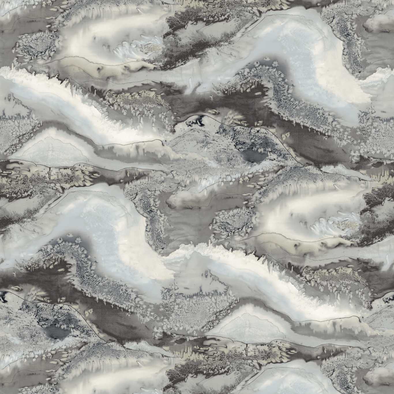 Harlequin tapeet Reflected Obsidian