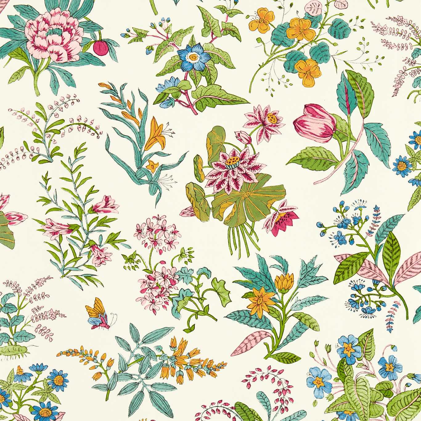 Harlequin tapeet Woodland Floral Wide Width