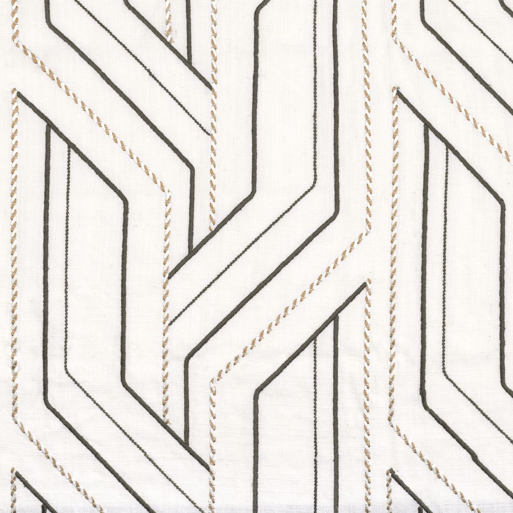 Casamance kangas Inka Blanc / Kaki