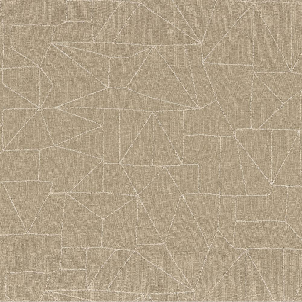 Casamance kangas Elu Recycle Beige Taupe