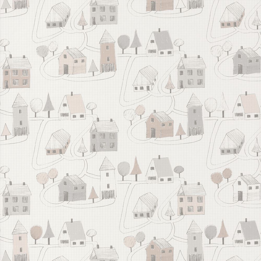 Casadeco tapeet Happy Dreams Small Village