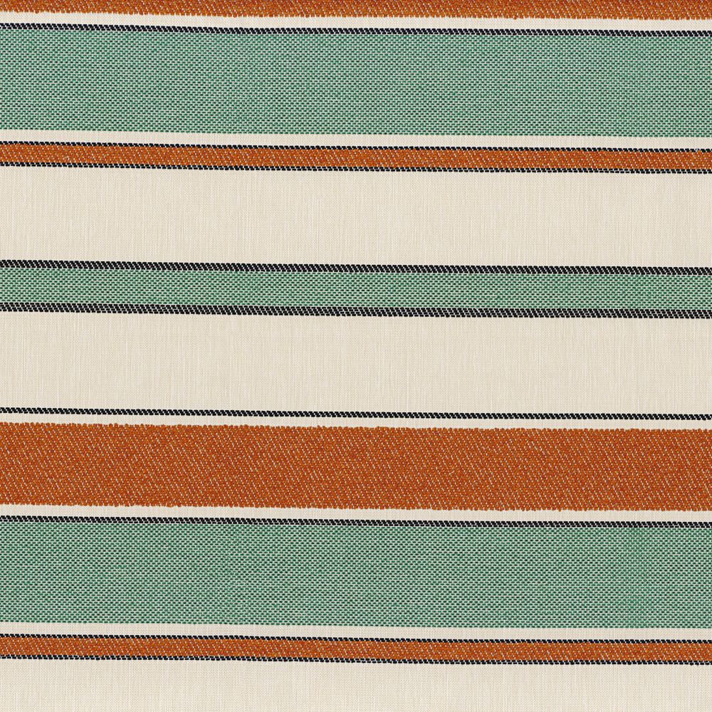 Casamance kangas Sorrente Emeraude Orange