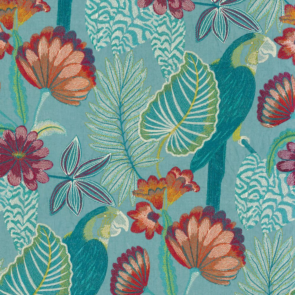 Casamance kangas Arapsodie Celadon Multico