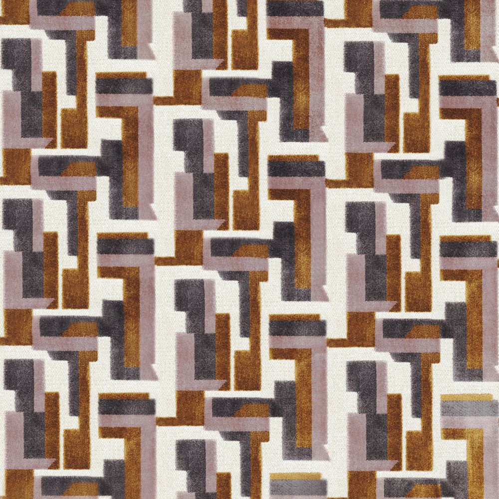 Casamance kangas Bebop Parme / Anthracite