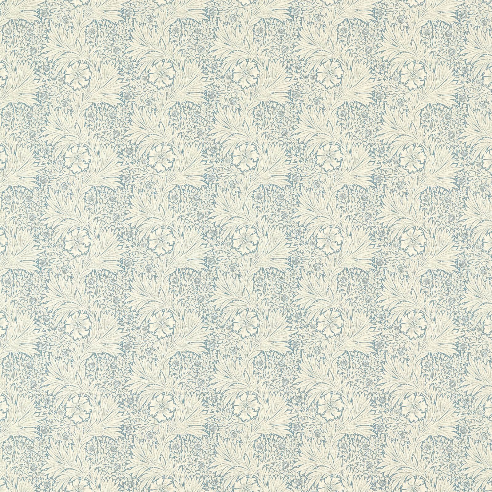 marigold-morris-and-co-mineral-blue-fabric-227102-image01 Morris & Co kangas Marigold