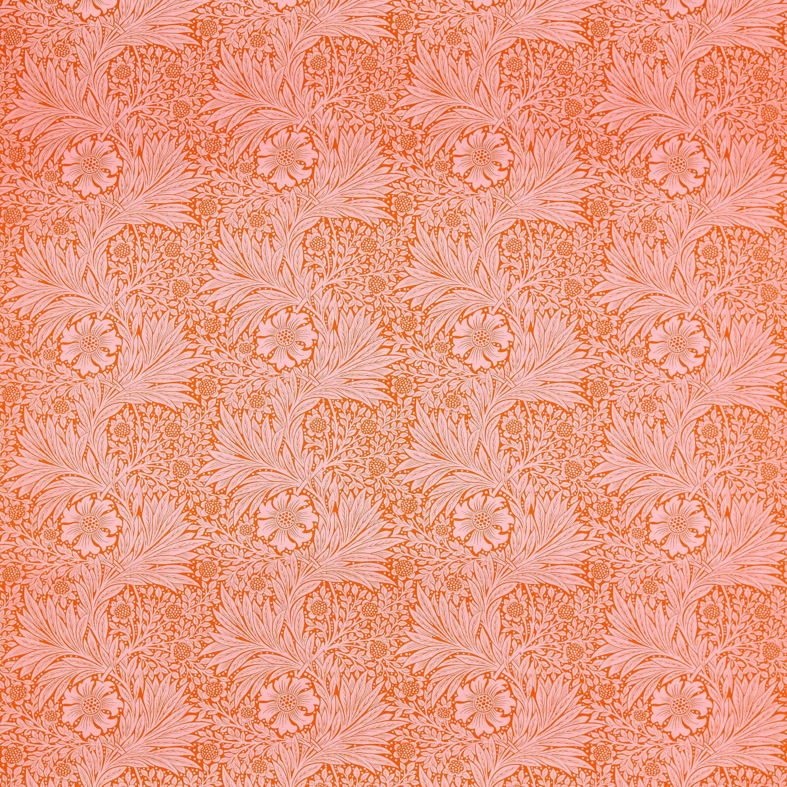 marigold-morris-and-co-orange-pink-fabric-226844-image01 Morris & Co kangas Marigold