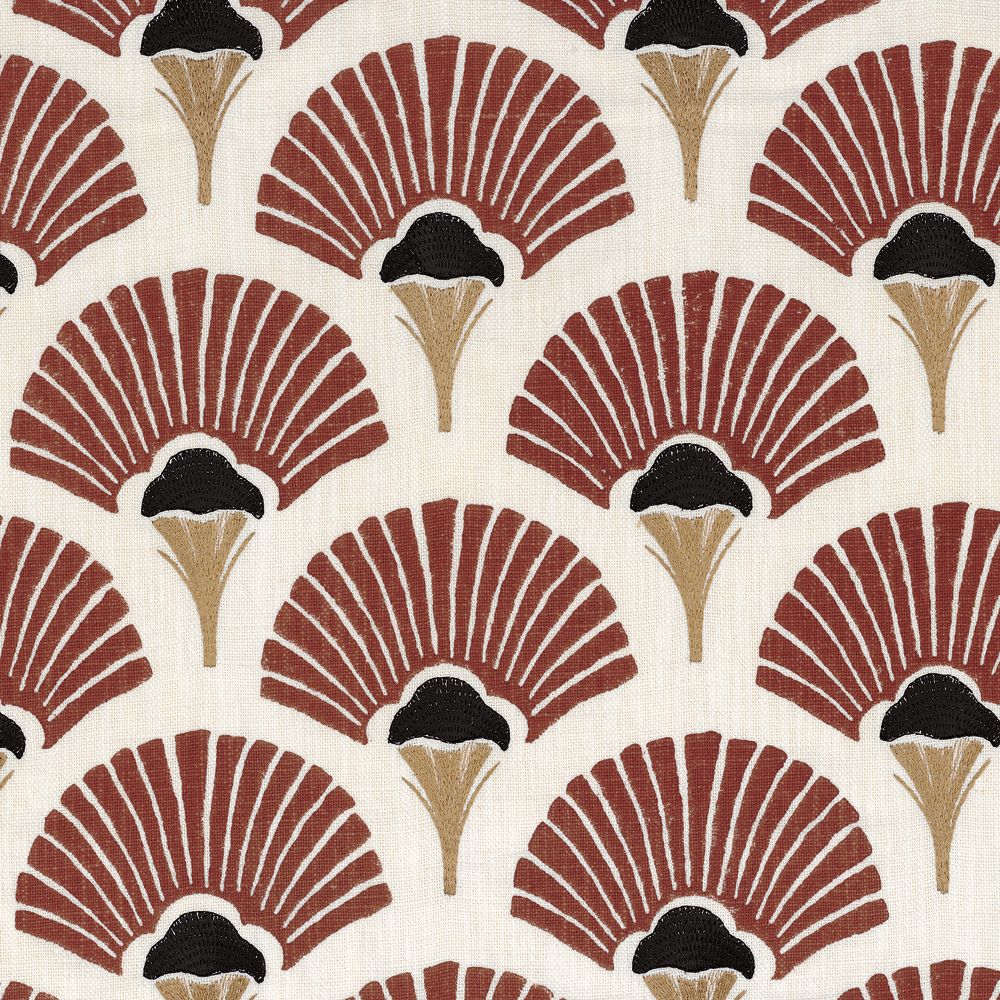 Casamance kangas Linefolia Acajou