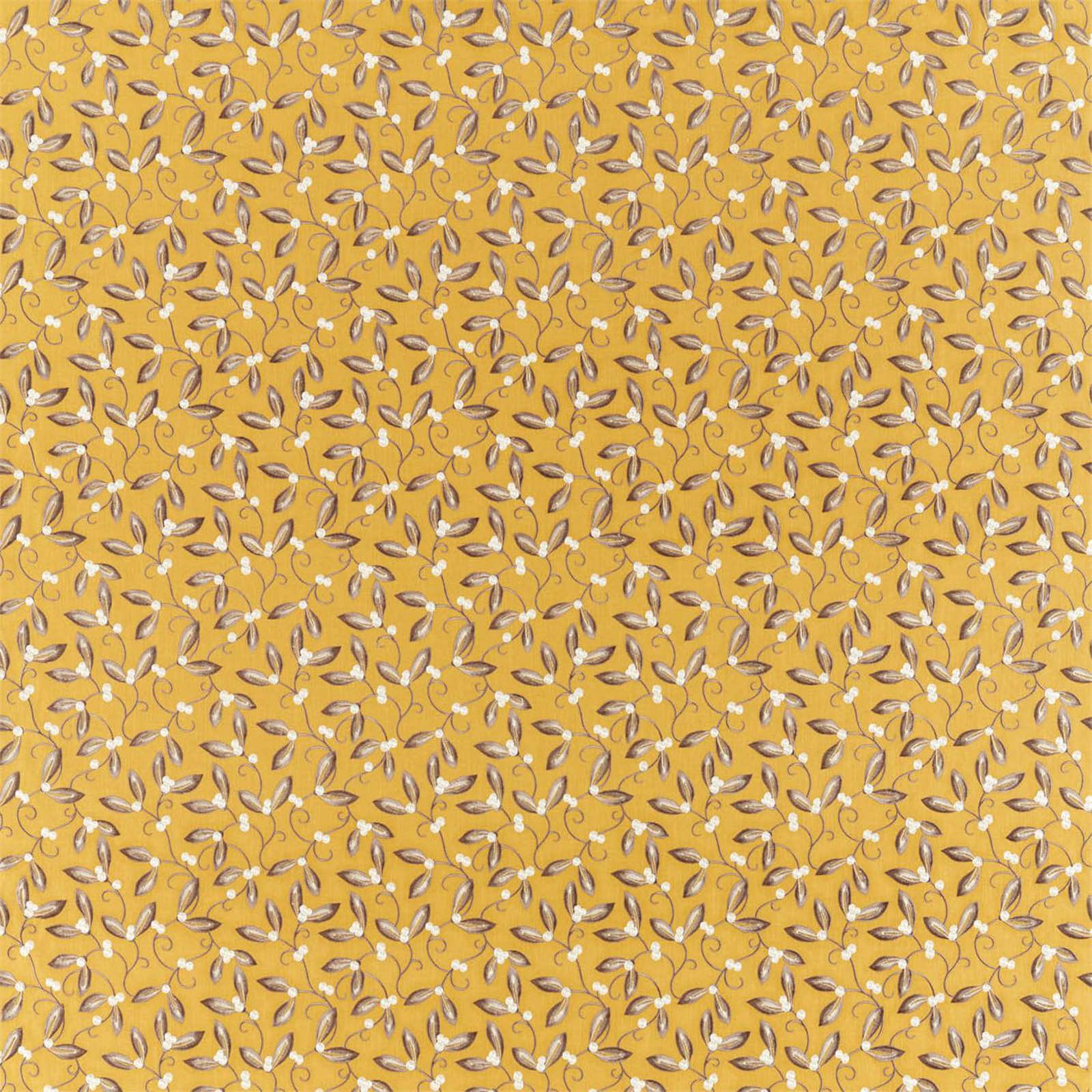 Morris & Co kangas Mistletoe Embroidery