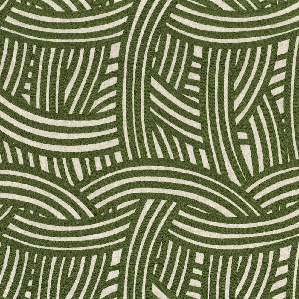 Casamance kangas Caravane Kaki