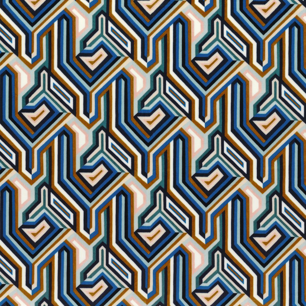 Camengo kangas Gugg Velvet Indigo