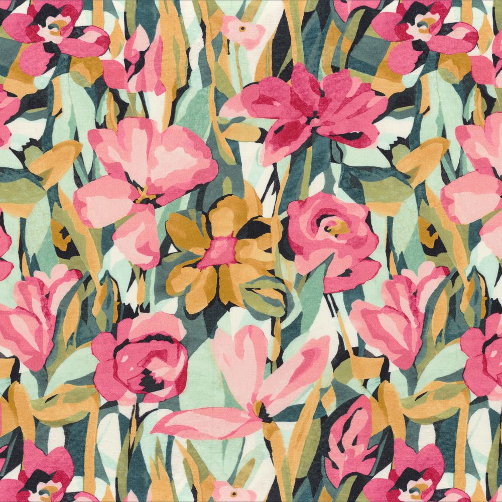 Camengo kangas Suzette Rose