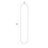 Zuiver peegel Nyko Mirror Oval
