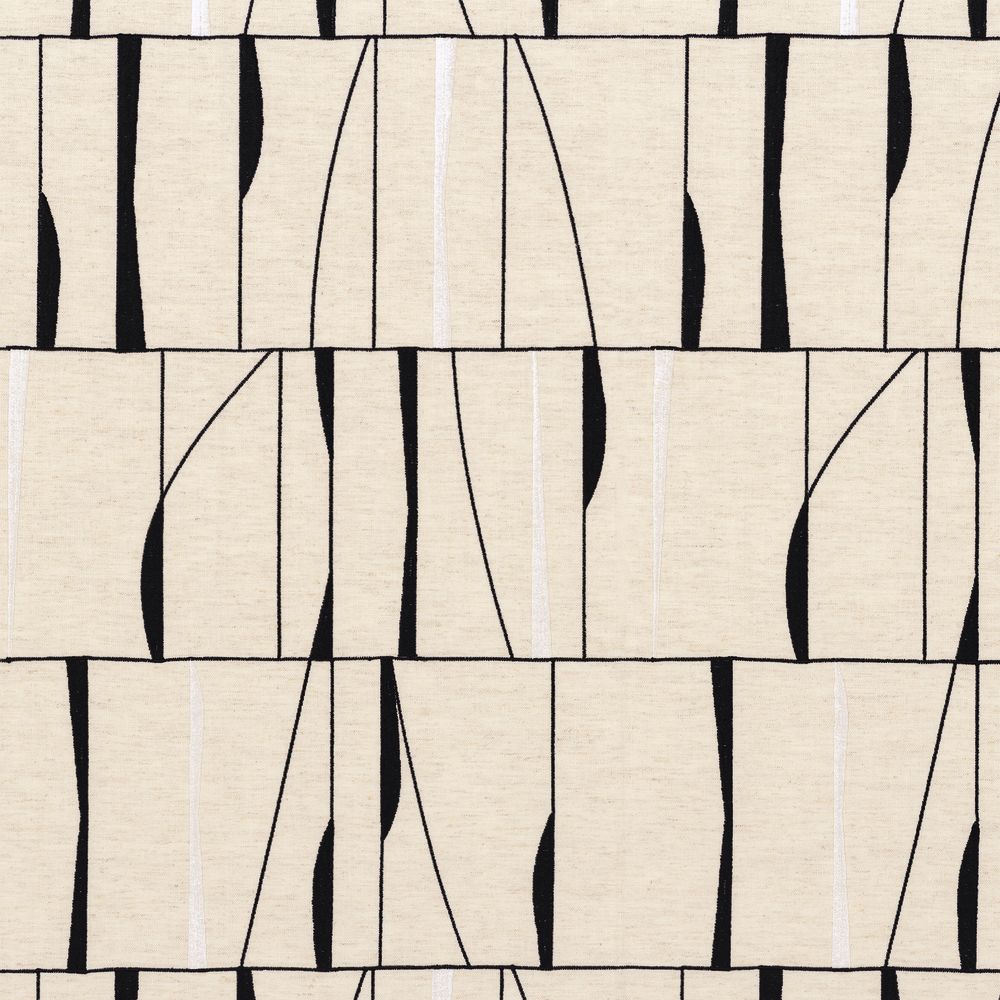 Camengo kangas Souffle De Vitrail Black & White