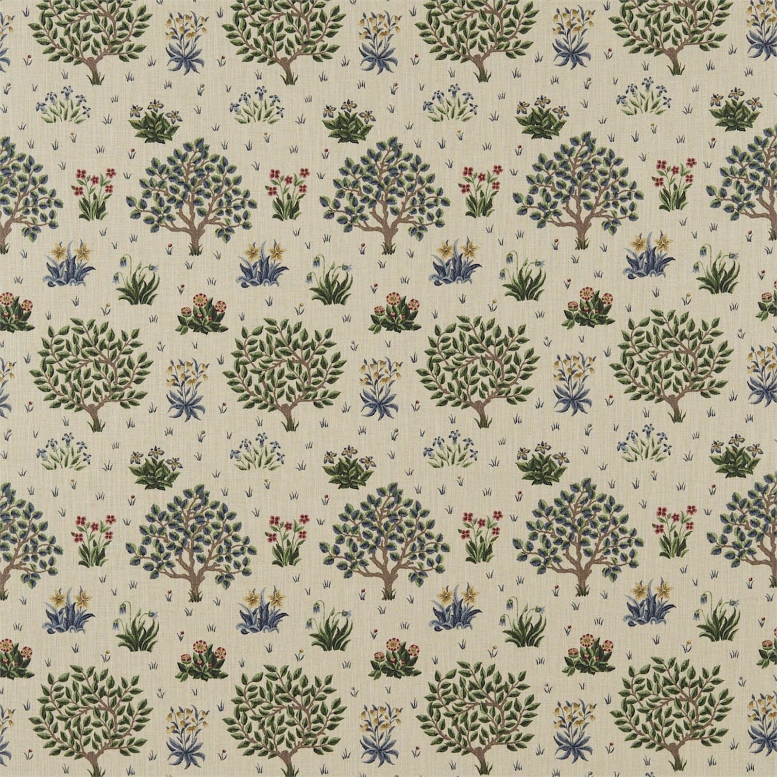 orchard-morris-and-co-forest-indigo-fabric-220306-image01 Morris & Co kangas Orchard