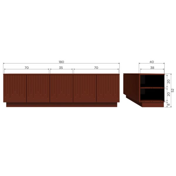 De Eekhoorn Pencil TV unit