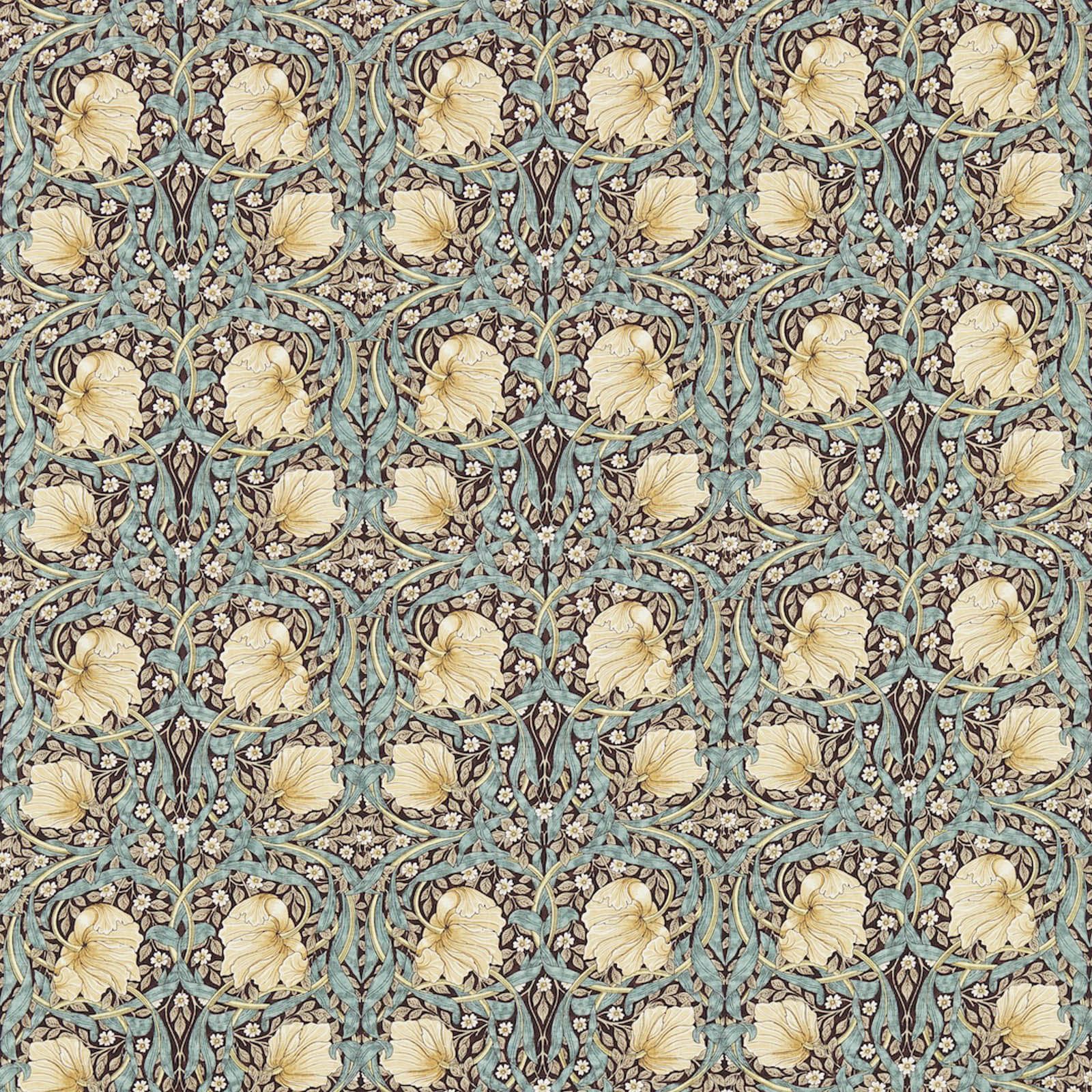 pimpernel-morris-and-co-bullrush-slate-fabric-224492-image01 Morris & Co kangas Pimpernel