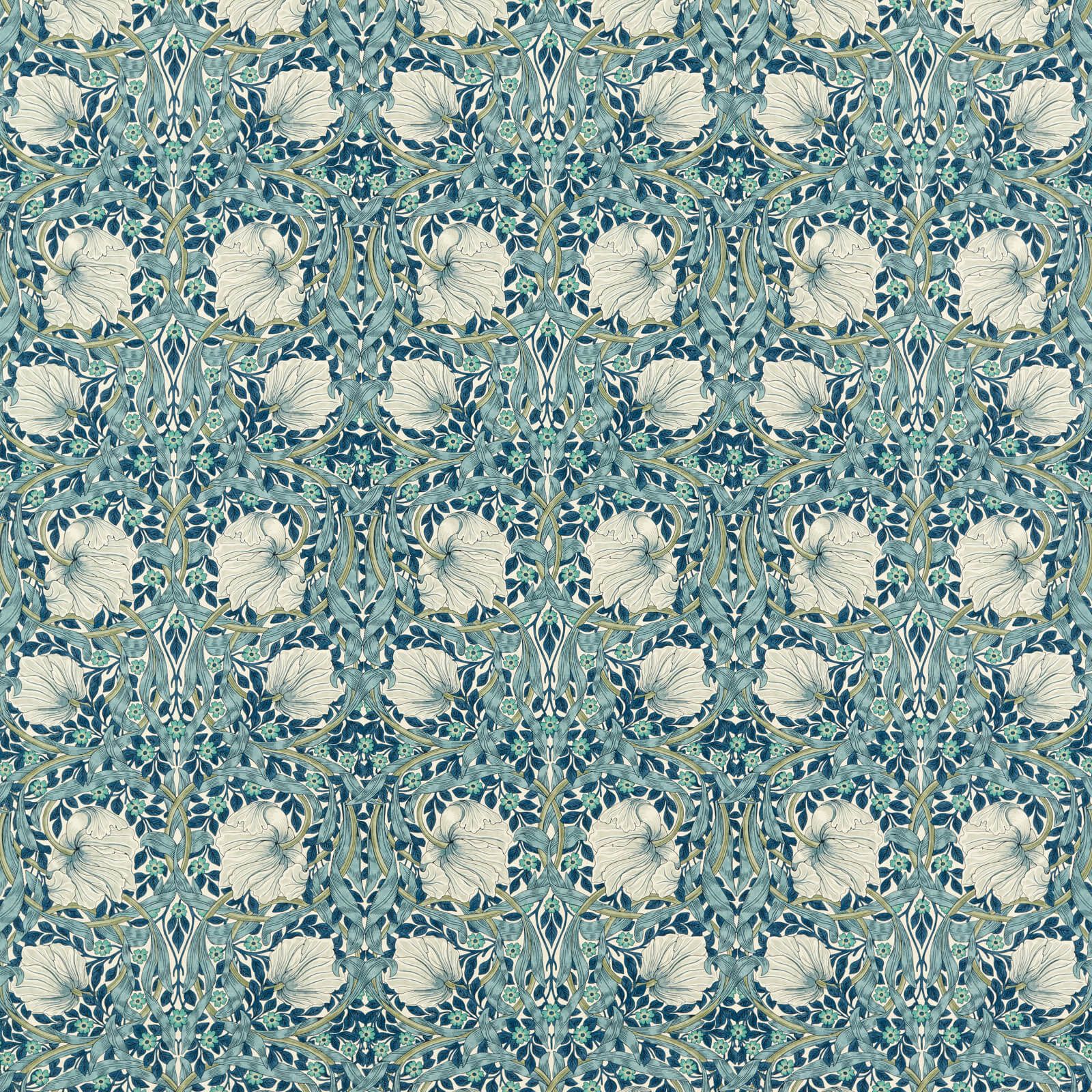 pimpernel-morris-and-co-cobalt-mineral-fabric-227232-image01 Morris & Co kangas Pimpernel