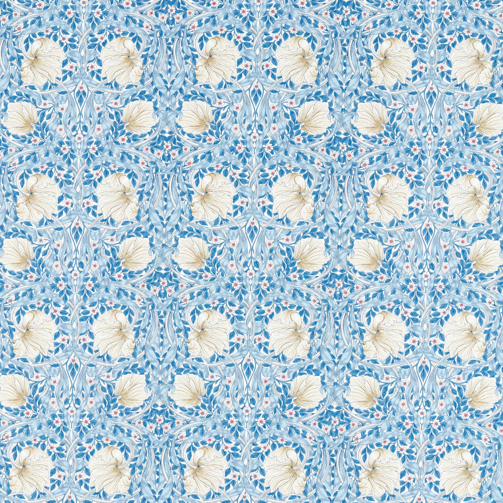 pimpernel-morris-and-co-woad-fabric-226901-image01 Morris & Co kangas Pimpernel
