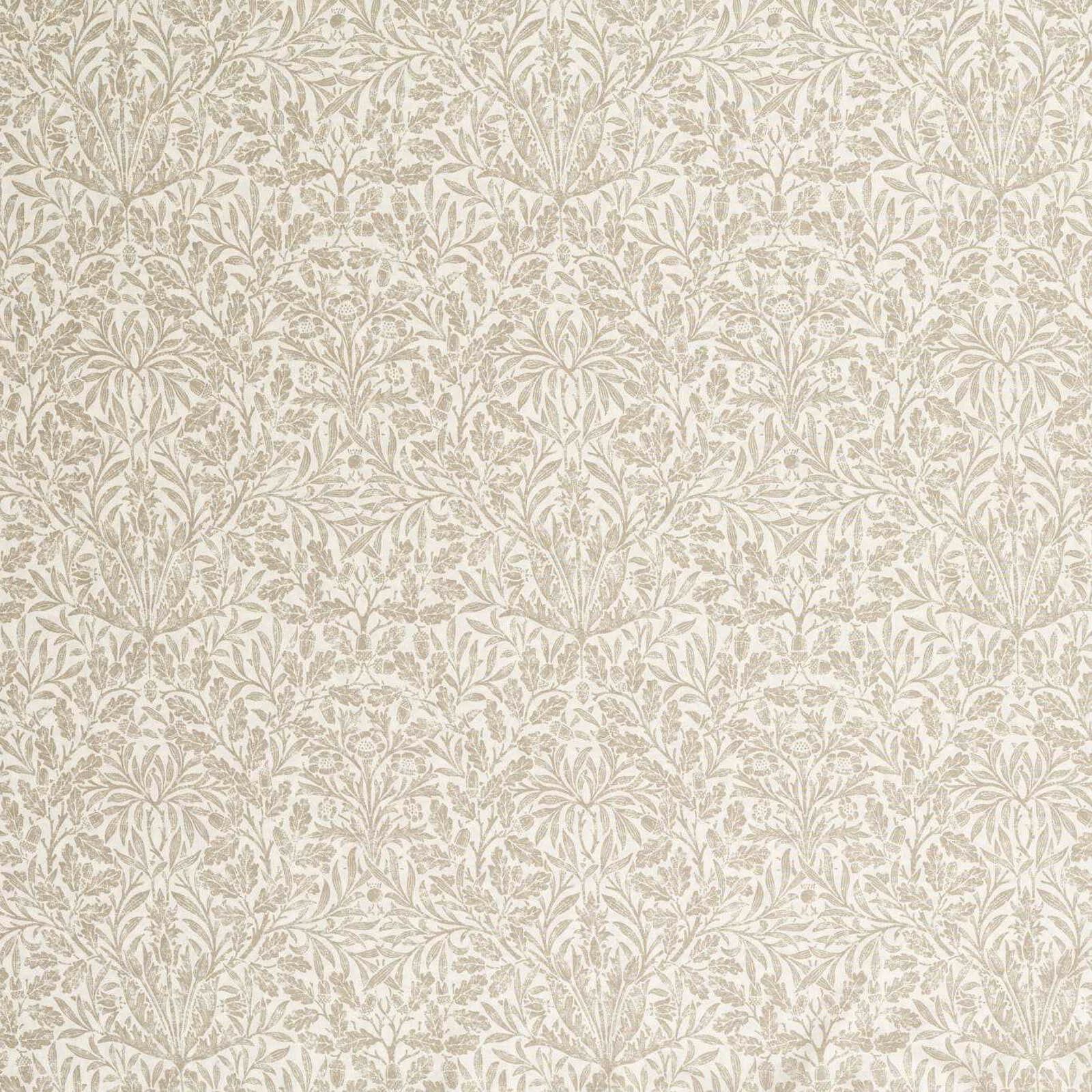 Morris & Co kangas Pure Acorn Sheer Wide Width