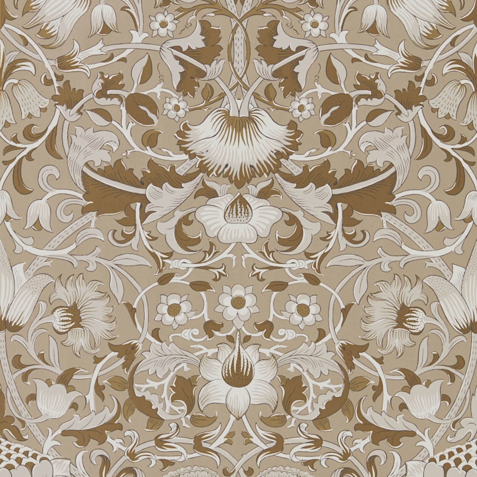 pure-lodden-morris-and-co-gilver-gold-wallpaper-216029-image01 Morris & Co. tapeet Pure Lodden