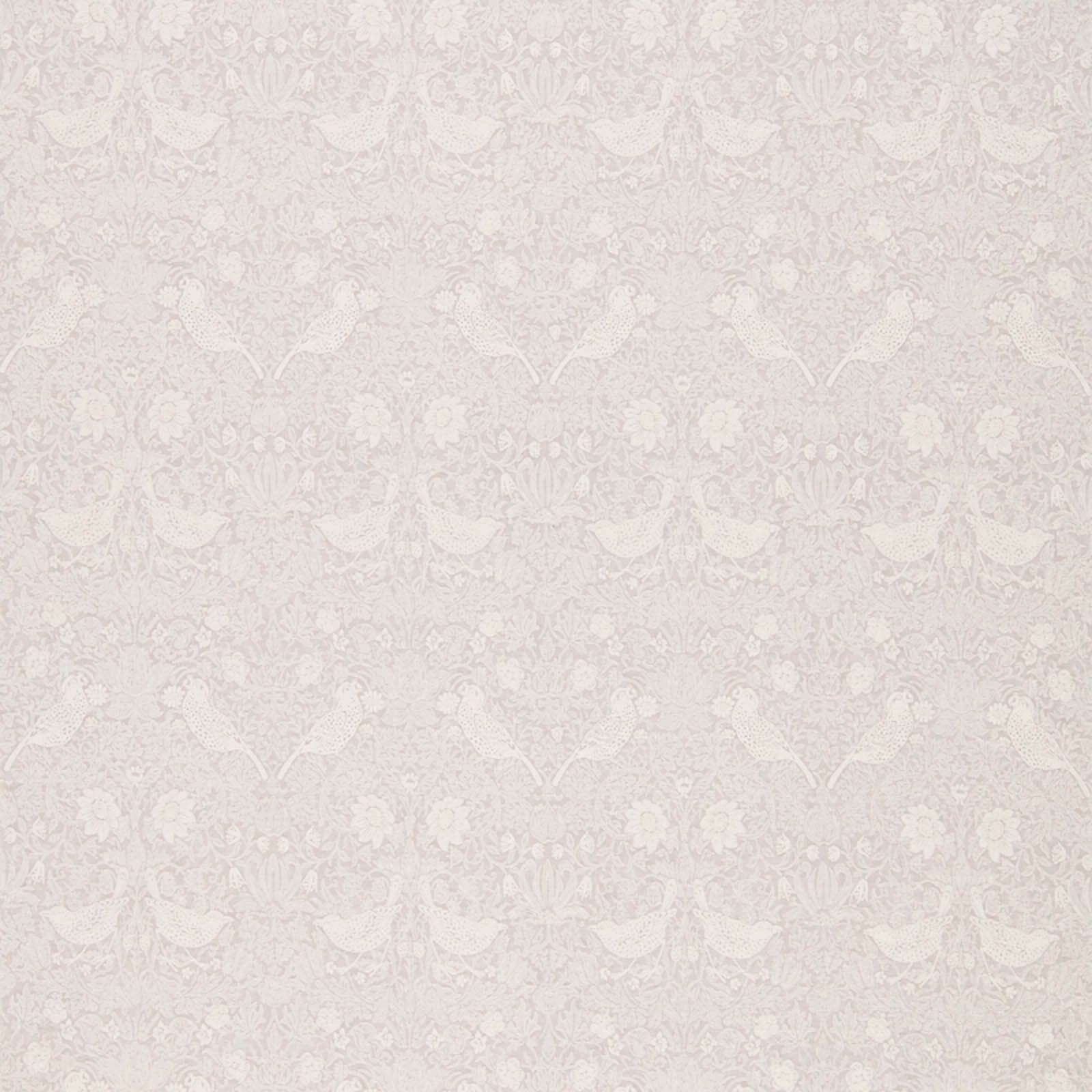 pure-strawberry-thief-embroidery-morris-and-co-pebble-fabric-236073-image01 Morris & Co kangas Pure Strawberry Thief Embroidery