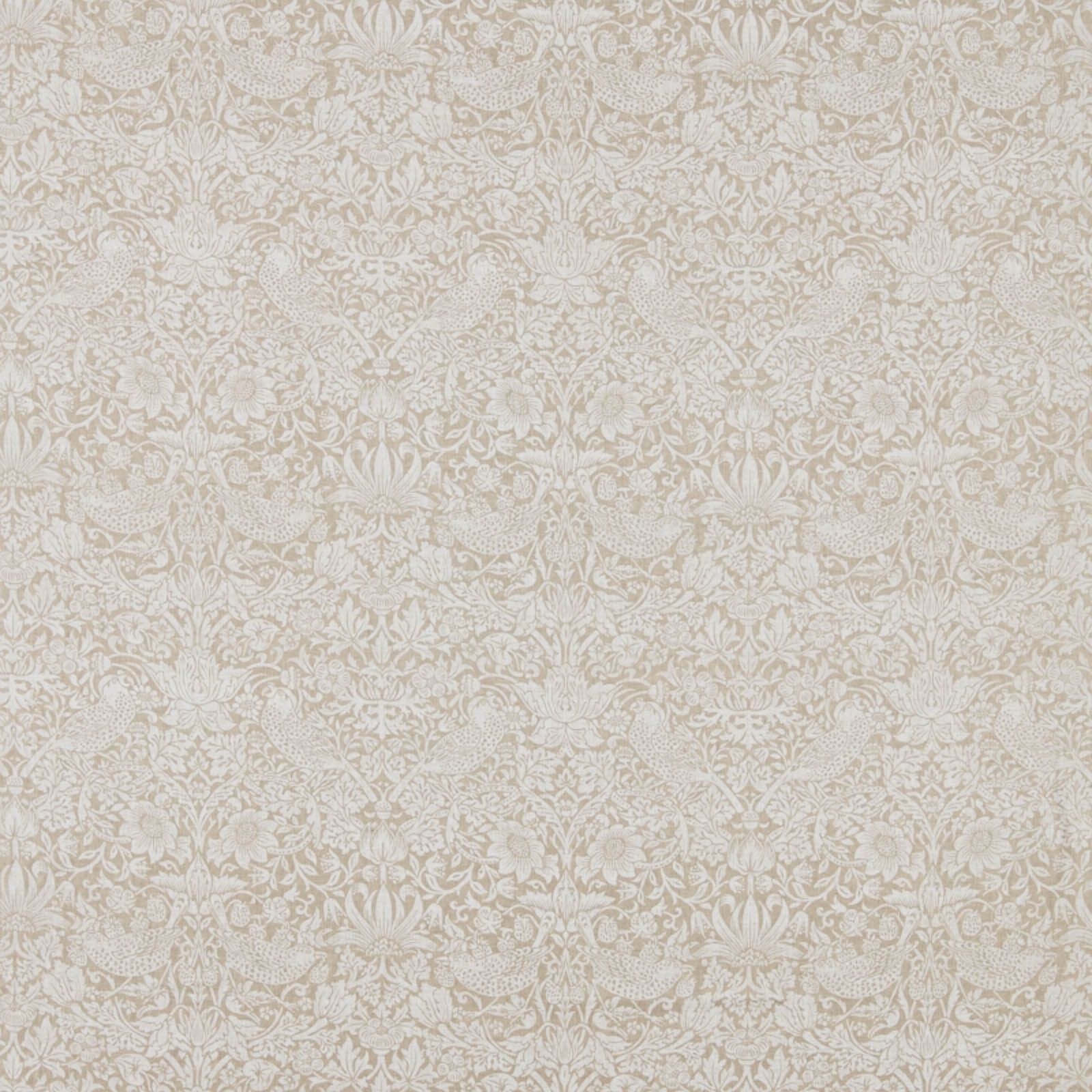 pure-strawberry-thief-morris-and-co-flax-fabric-226061-image01 Morris & Co kangas Pure Strawberry Thief